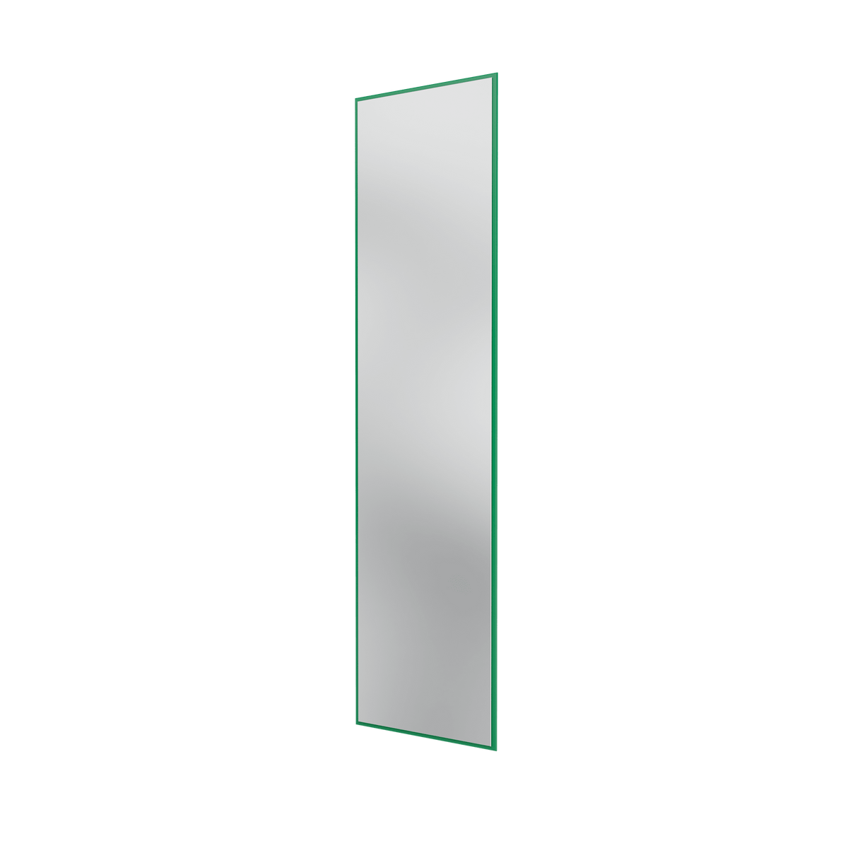 Miroir Colour Frame SG3208 Montana, cadre laqué 152 Parsley, vue de trois quarts sur fond blanc