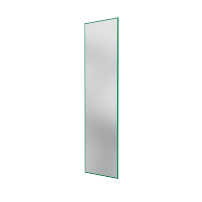Miroir Colour Frame SG3208 Montana, cadre laqué 152 Parsley, vue de trois quarts sur fond blanc