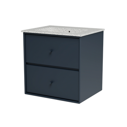 Meuble vasque Flow, laque 138 Juniper, packshot Montana
