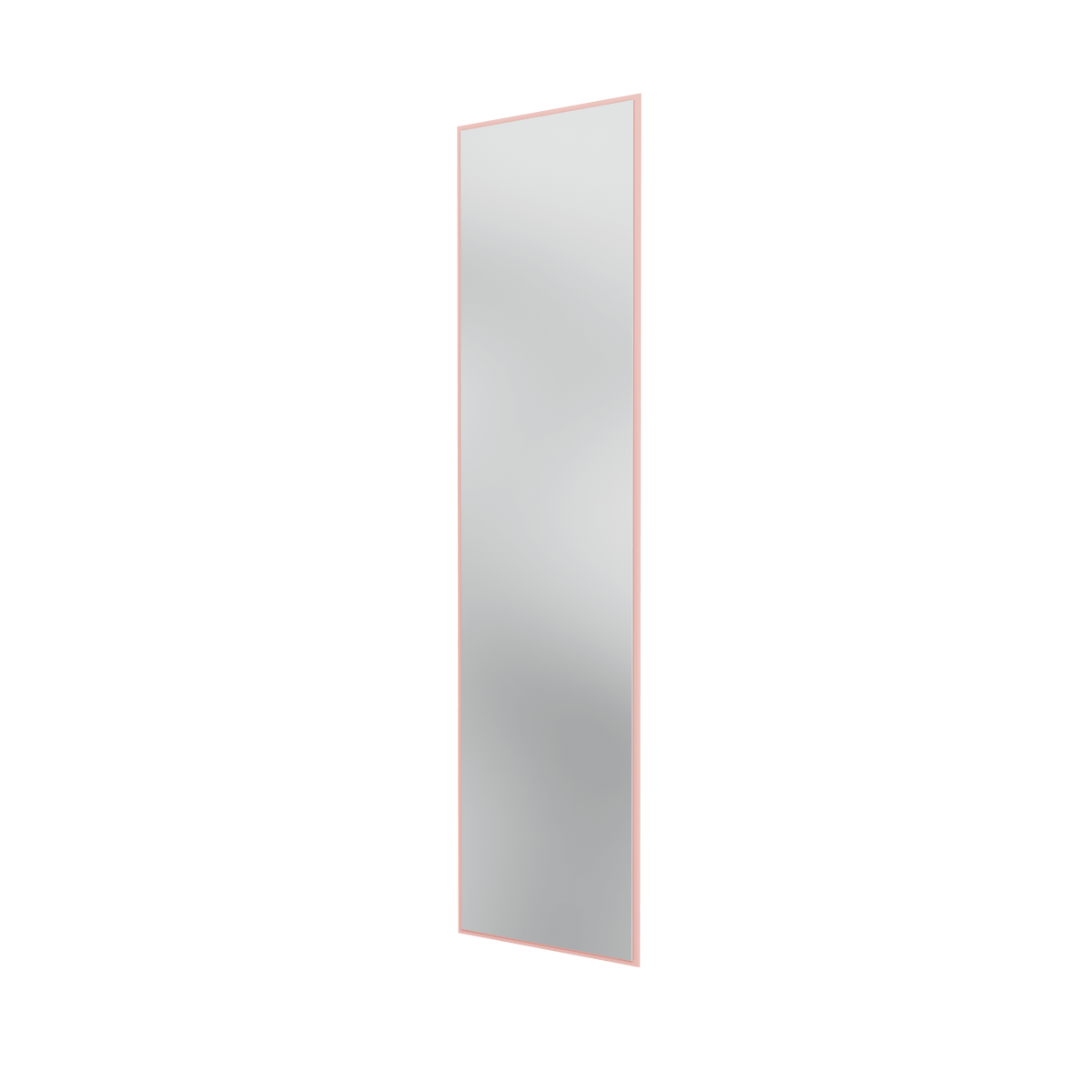 Miroir Colour Frame SG3208 Montana, cadre laqué 167 Ruby, vue de trois quarts sur fond blanc