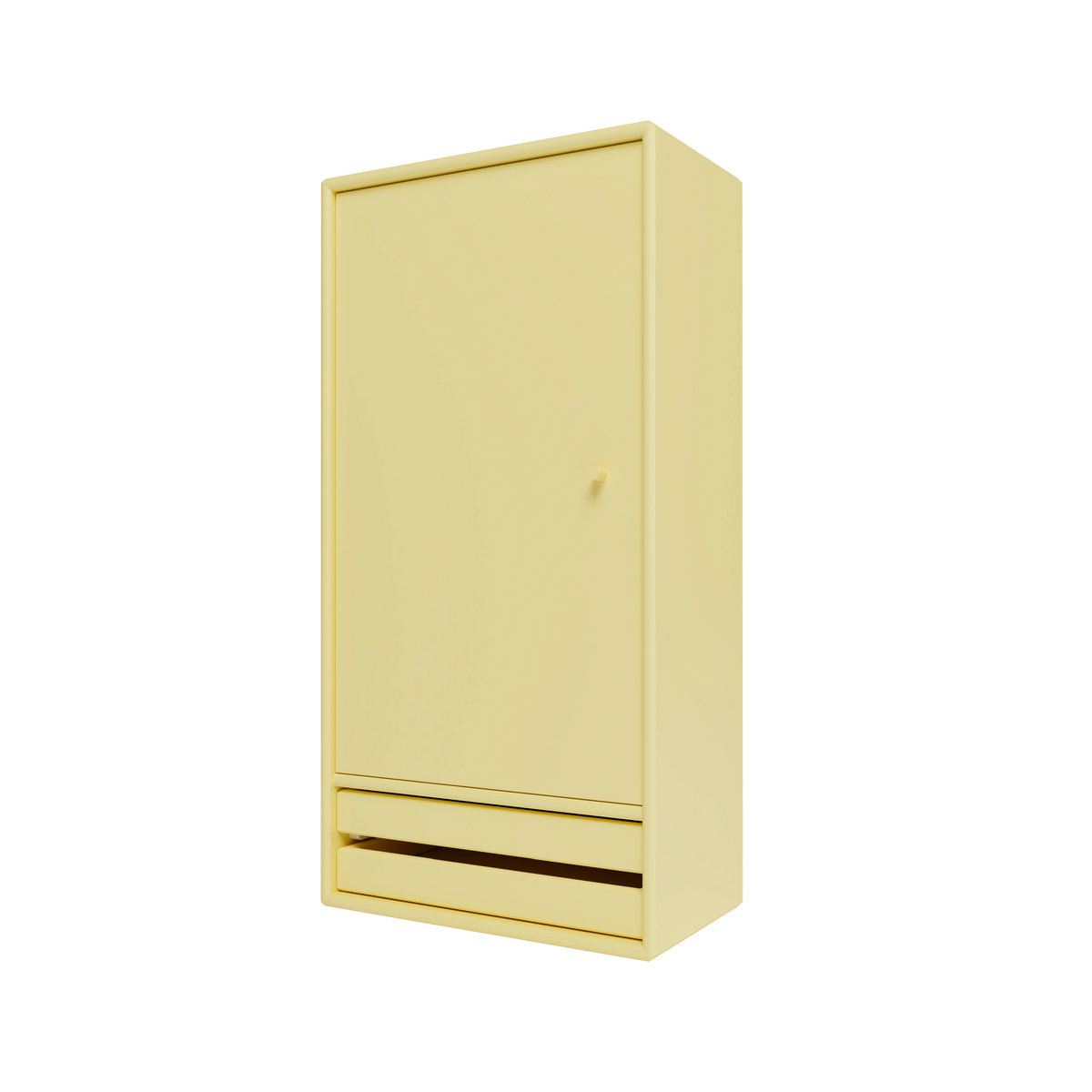 Armoire de salle de bain Reset I, laque 159 Camomile, packshot Montana