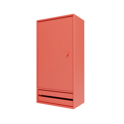 Armoire de salle de bain Reset I, laque 151 Rhubarb, packshot Montana