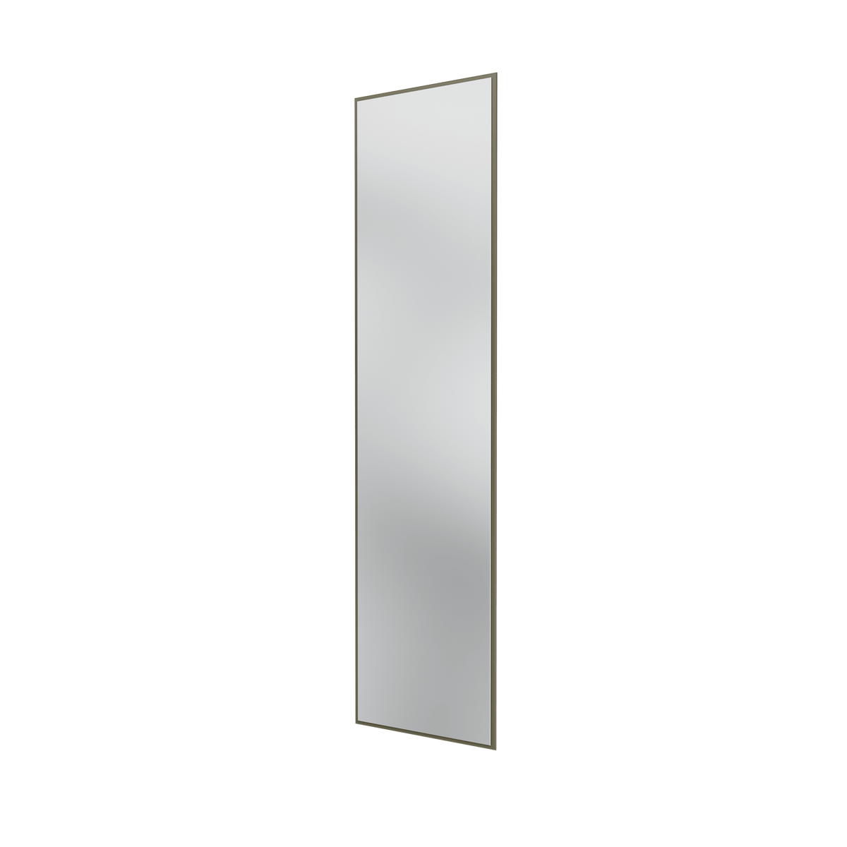 Miroir Colour Frame SG3208 Montana, cadre laqué 139 Oregano, vue de trois quarts sur fond blanc