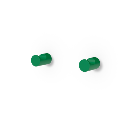Patères HOOK (lot de 2), laque 152 Parsley, packshot Montana