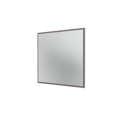Miroir Colour Frame SP808 Montana, cadre laqué 35 Coffee, vue de trois quarts sur fond blanc