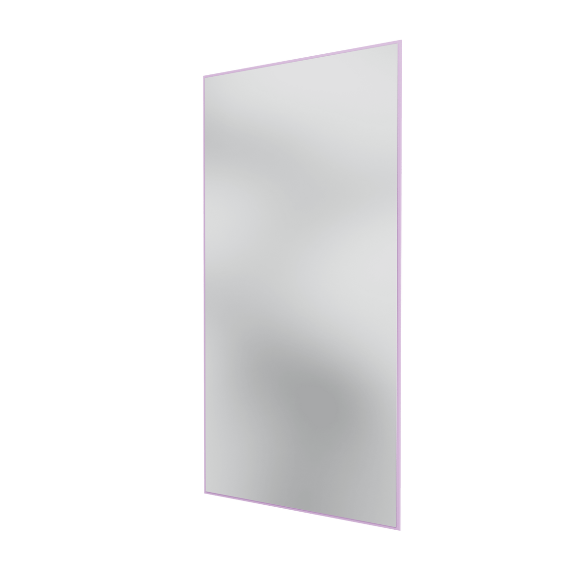 Miroir Colour Frame SG3216 Montana, cadre laqué 164 Iris, vue de trois quarts sur fond blanc