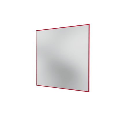 Miroir Colour Frame SP1818 Montana, cadre laqué 165 Beetroot, vue de trois quarts sur fond blanc
