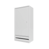 Armoire de salle de bain Reset I, laque 38 Snow, packshot Montana