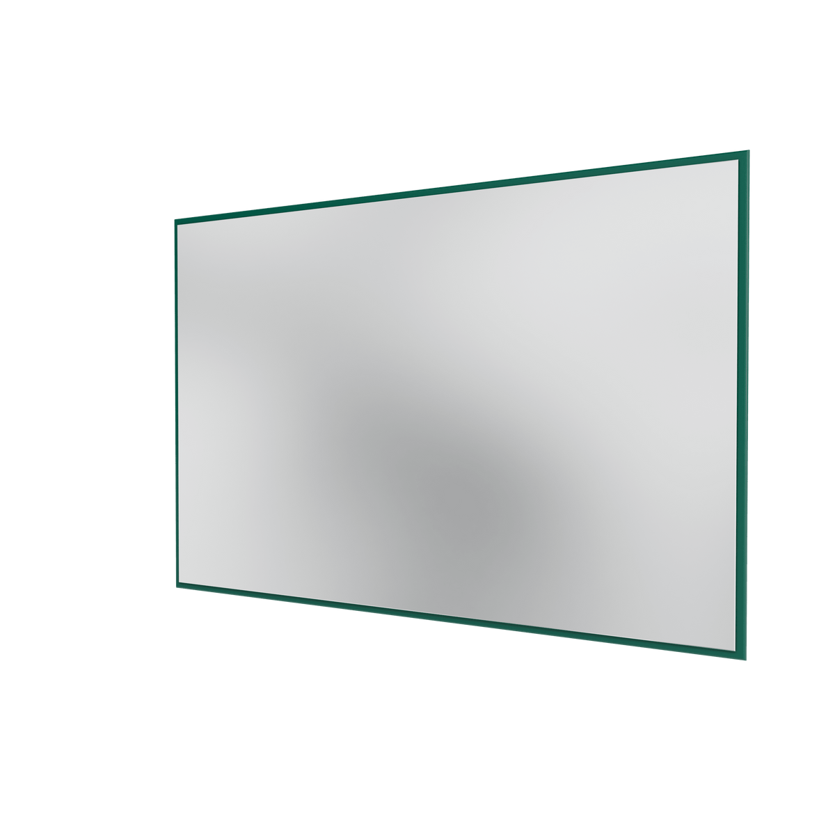 Miroir Colour Frame SP1812 Montana, cadre laqué 136 Pine, vue de trois quarts sur fond blanc