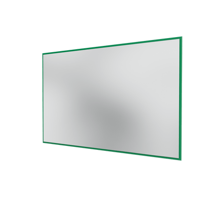 Miroir Colour Frame SP1812 Montana, cadre laqué 152 Parsley, vue de trois quarts sur fond blanc