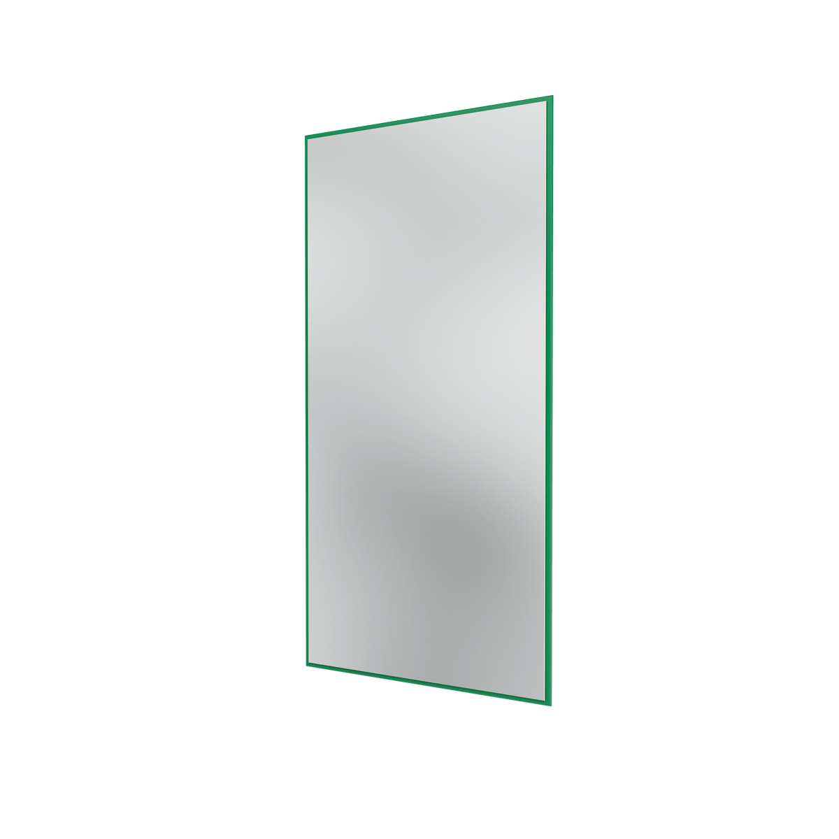 Miroir Colour Frame SP1224 Montana, cadre laqué 152 Parsley, vue de trois quarts sur fond blanc