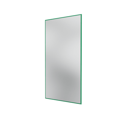 Miroir Colour Frame SP1224 Montana, cadre laqué 152 Parsley, vue de trois quarts sur fond blanc