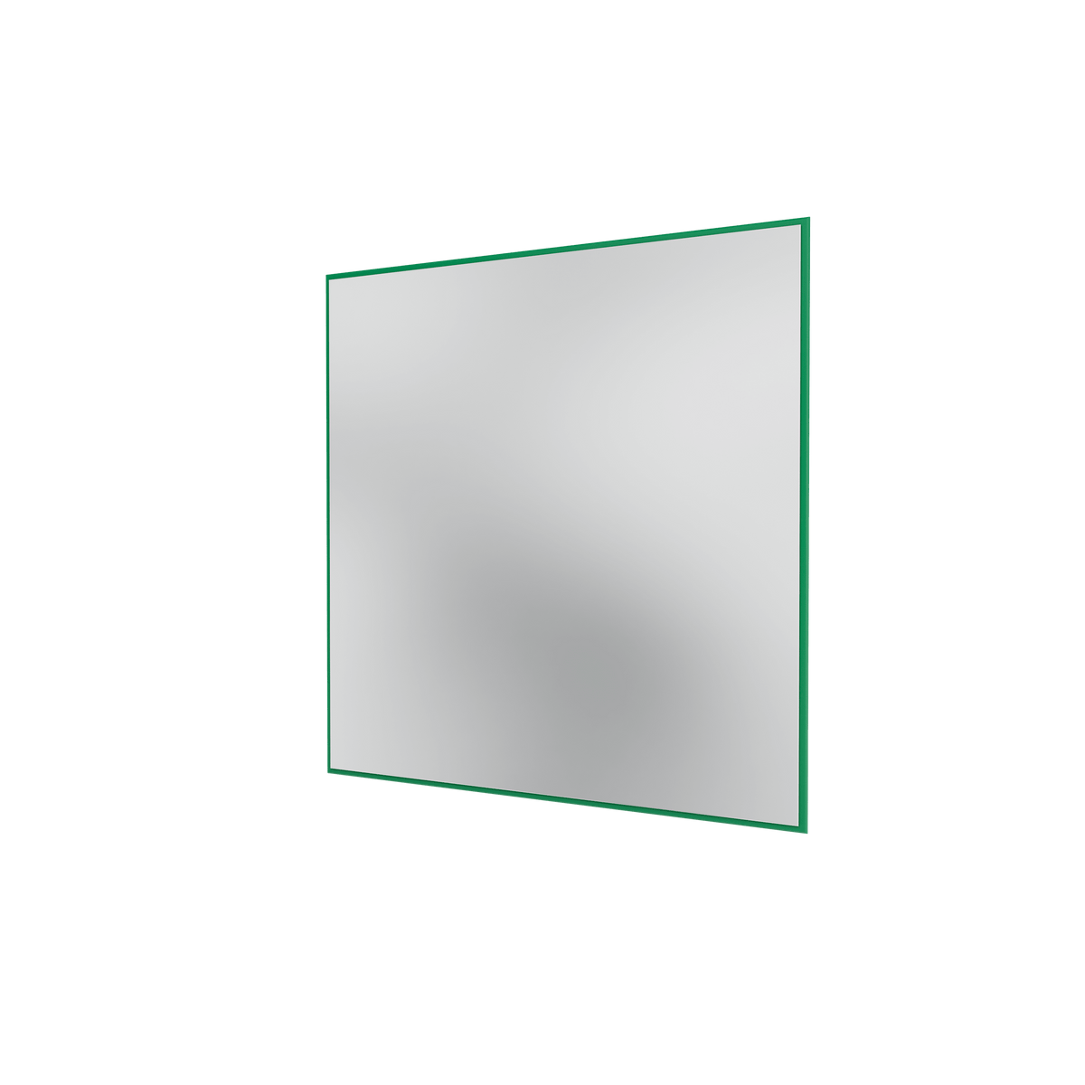 Miroir Colour Frame SP1818 Montana, cadre laqué 152 Parsley, vue de trois quarts sur fond blanc