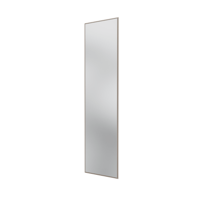 Miroir Colour Frame SG3208 Montana, cadre laqué 141 Truffle, vue de trois quarts sur fond blanc