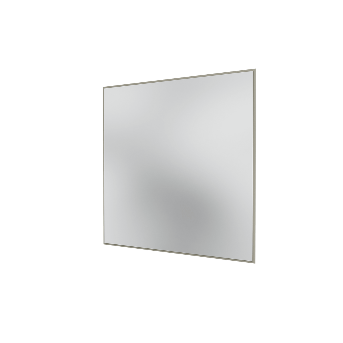 Miroir Colour Frame SP1818 Montana, cadre laqué 144 Fennel, vue de trois quarts sur fond blanc
