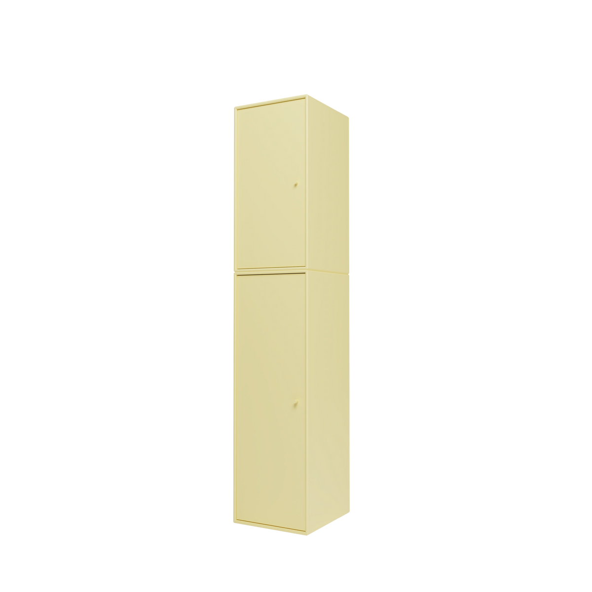 Colonne de salle de bain Reset II, laque 159 Camomile, packshot Montana