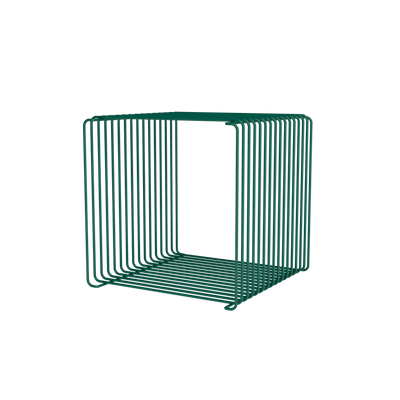 Cube Panton Wire Single Pine, profondeur 34,8 cm, vue en perspective