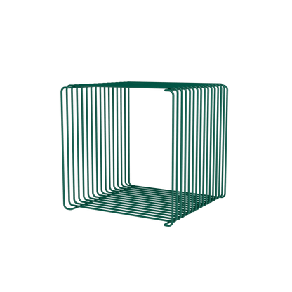 Cube Panton Wire Single Pine, profondeur 34,8 cm, vue en perspective