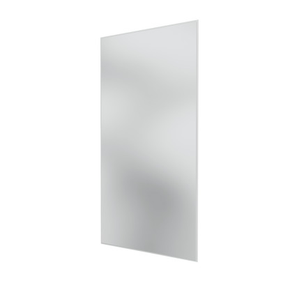 Miroir Colour Frame SG3216 Montana, cadre laqué 161 Mist, vue de trois quarts sur fond blanc