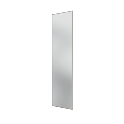 Miroir Colour Frame SG3208 Montana, cadre laqué 144 Fennel, vue de trois quarts sur fond blanc