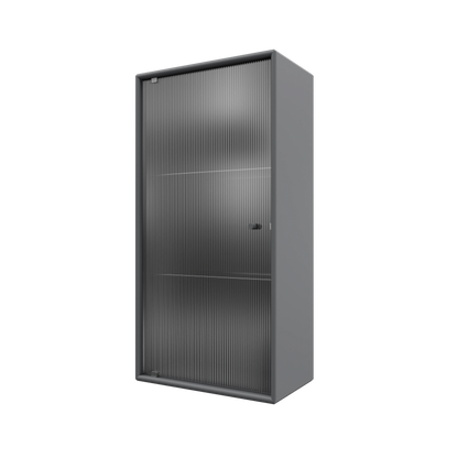 Cabinet Ripple V, laque 36 Coal, packshot Montana