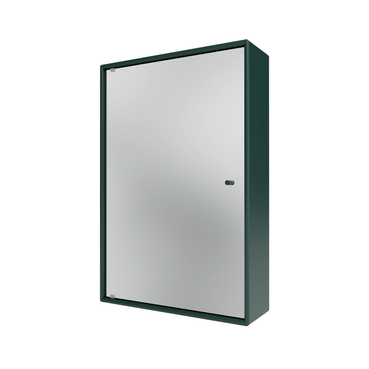 Armoire à miroir Reflect, laque 163 Black Jade, packshot Montana