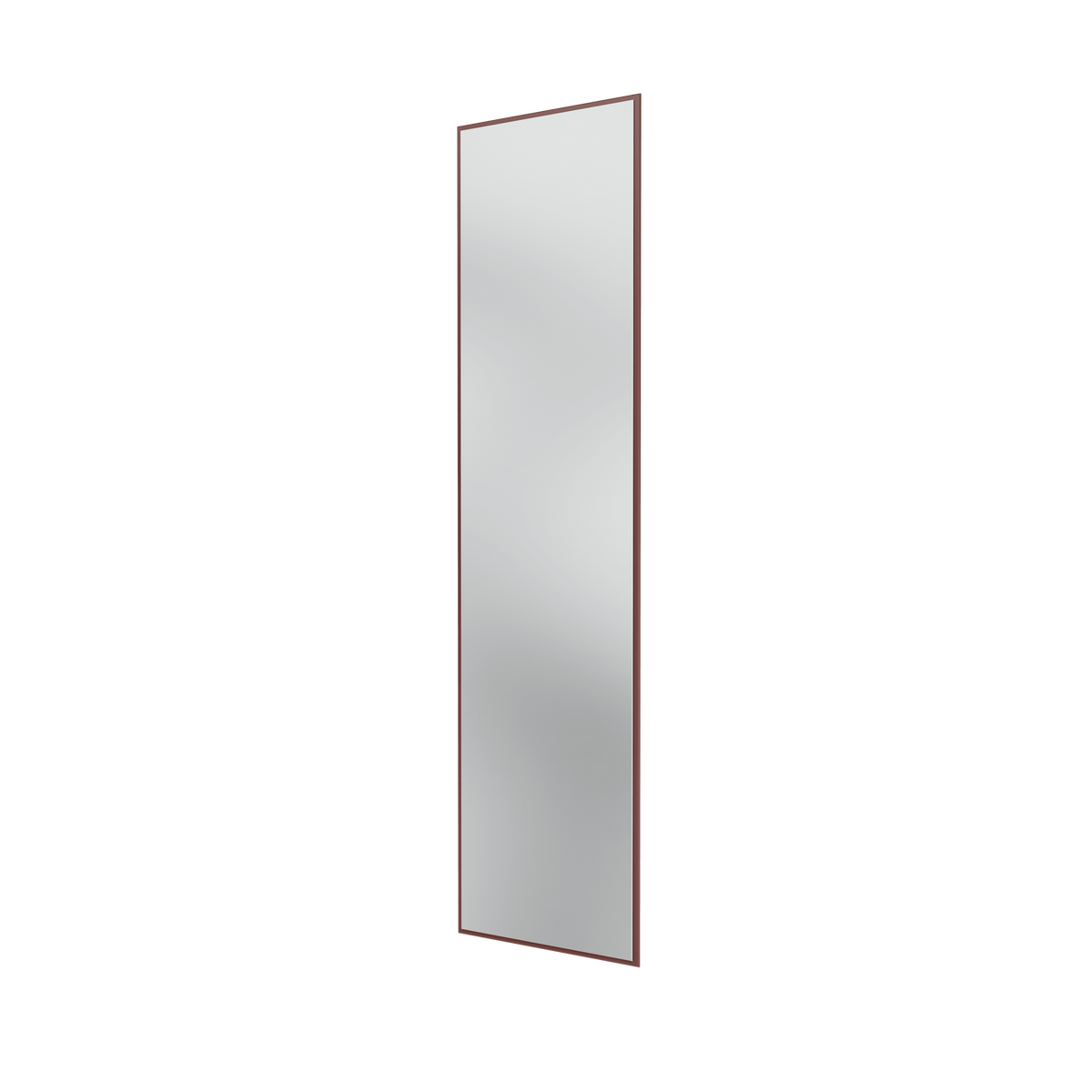 Miroir Colour Frame SG3208 Montana, cadre laqué 155 Masala, vue de trois quarts sur fond blanc