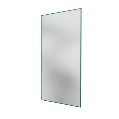Miroir Colour Frame SG3216 Montana, cadre laqué 136 Pine, vue de trois quarts sur fond blanc