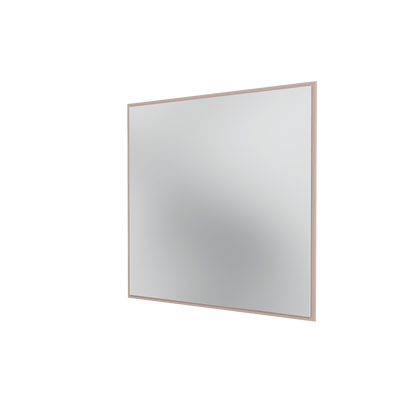 Miroir Colour Frame SP1212 Montana, cadre laqué 137 Mushroom, vue de trois quarts sur fond blanc