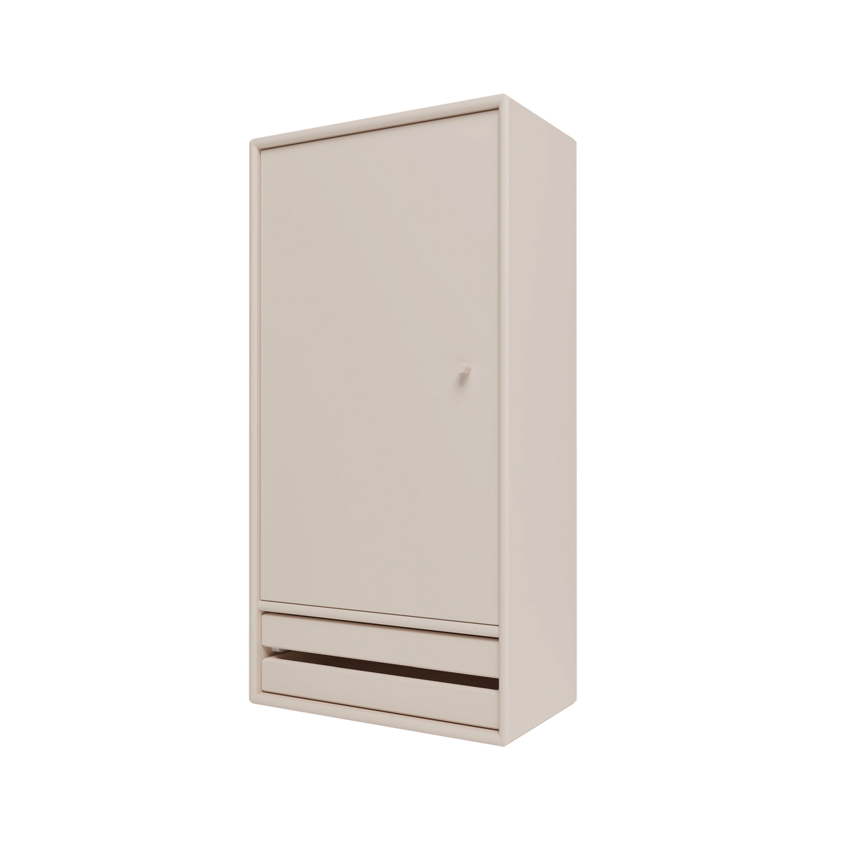 Armoire de salle de bain Reset I, laque 168 Clay, packshot Montana