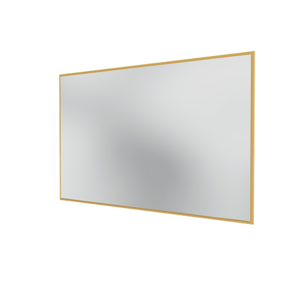 Miroir Colour Frame SP1812 Montana, cadre laqué 157 Cumin, vue de trois quarts sur fond blanc