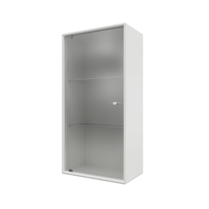 Cabinet Ripple V, laque 01 White, packshot Montana