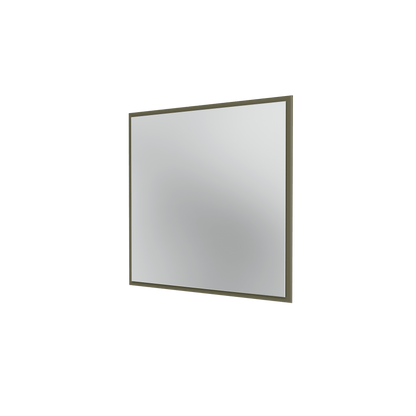 Miroir Colour Frame SP808 Montana, cadre laqué 139 Oregano, vue de trois quarts sur fond blanc