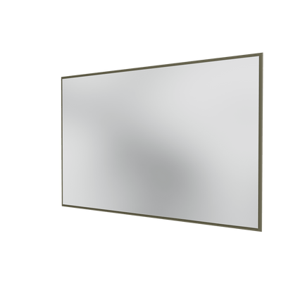 Miroir Colour Frame SP1812 Montana, cadre laqué 139 Oregano, vue de trois quarts sur fond blanc