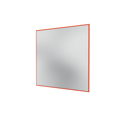 Miroir Colour Frame SP1818 Montana, cadre laqué 145 Rosehip, vue de trois quarts sur fond blanc