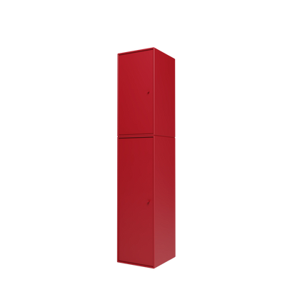 Colonne de salle de bain Reset II, laque 165 Beetroot, packshot Montana