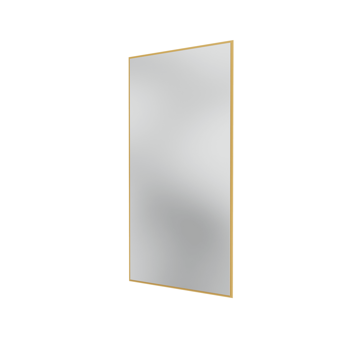 Miroir Colour Frame SP1224 Montana, cadre laqué 157 Cumin, vue de trois quarts sur fond blanc