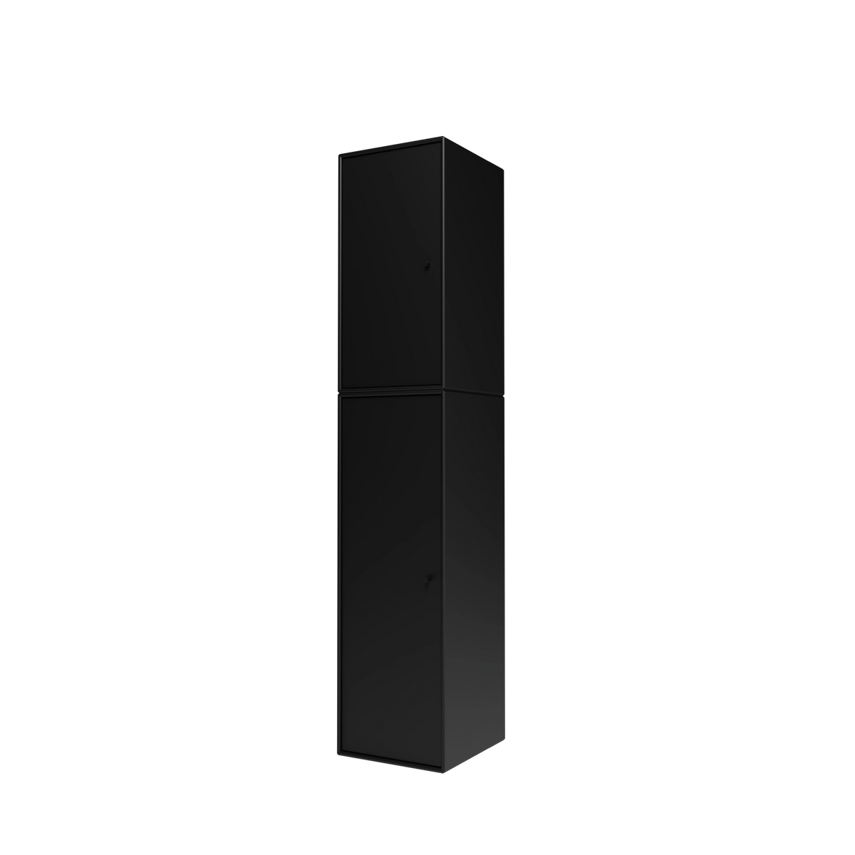 Colonne de salle de bain Reset II, laque 05 Black, packshot Montana
