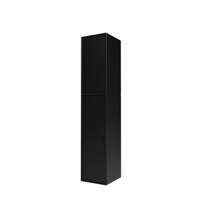Colonne de salle de bain Reset II, laque 05 Black, packshot Montana