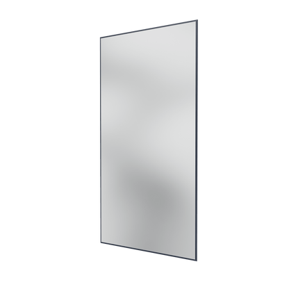 Miroir Colour Frame SG3216 Montana, cadre laqué 147 Shadow, vue de trois quarts sur fond blanc