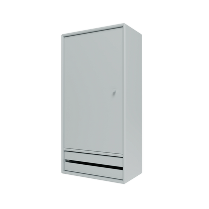 Armoire de salle de bain Reset I, laque 156 Oyster, packshot Montana