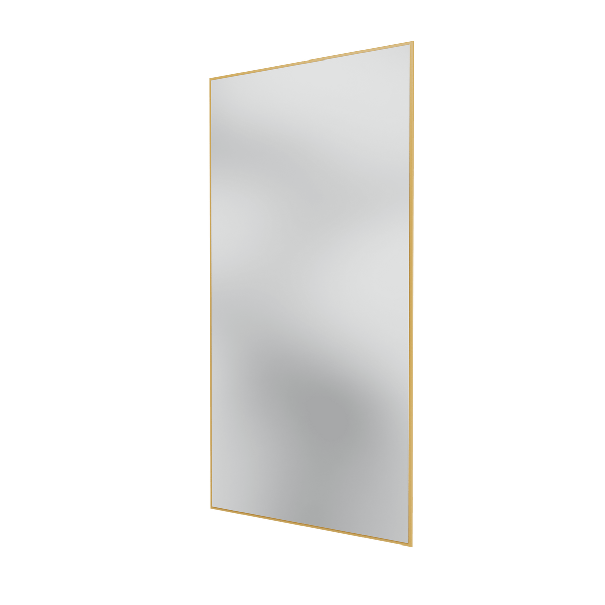 Miroir Colour Frame SG3216 Montana, cadre laqué 157 Cumin, vue de trois quarts sur fond blanc