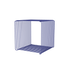 Cube Panton Wire Single Monarch, profondeur 34,8 cm, vue en perspective