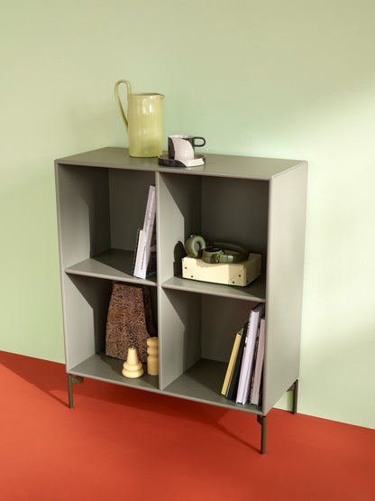 Mise en scène Montana avec bibliothèque Show, laques Fennel