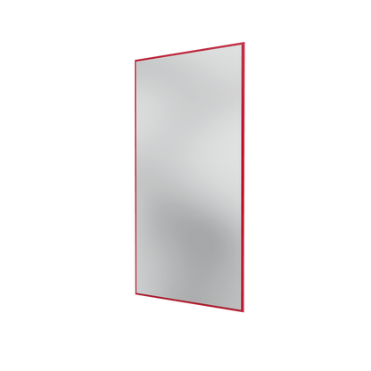 Miroir Colour Frame SP1224 Montana, cadre laqué 165 Beetroot, vue de trois quarts sur fond blanc
