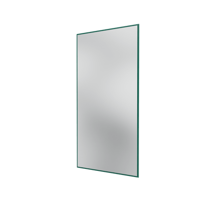 Miroir Colour Frame SP1224 Montana, cadre laqué 136 Pine, vue de trois quarts sur fond blanc