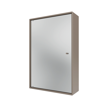 Armoire à miroir Reflect, laque 141 Truffle, packshot Montana