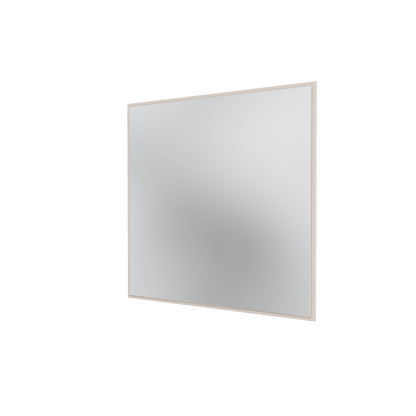 Miroir Colour Frame SP1212 Montana, cadre laqué 168 Clay, vue de trois quarts sur fond blanc
