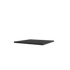 Tablette Panton Wire Single laquée Black, vue en perspective sur fond blanc