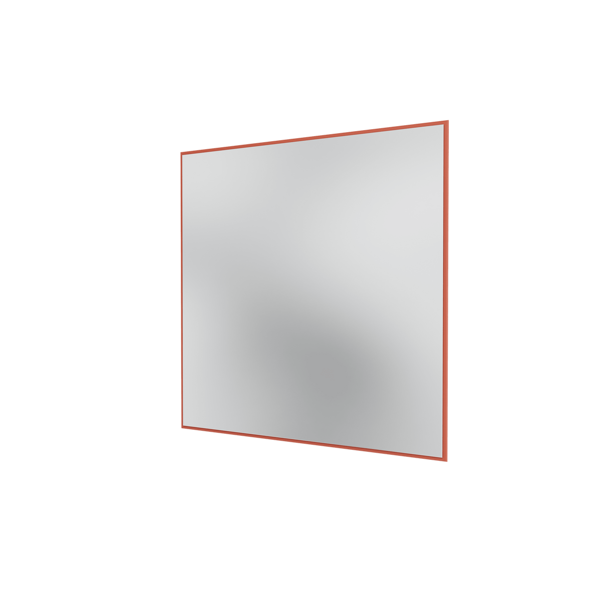 Miroir Colour Frame SP1818 Montana, cadre laqué 162 Hokkaido, vue de trois quarts sur fond blanc